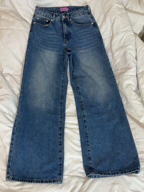 Edikted dark wash jeans